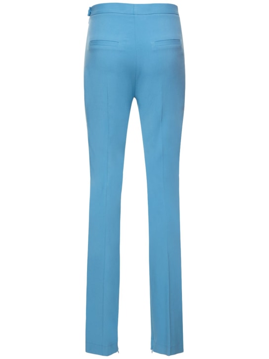 HEBE STUDIO: The Goldie fitted stretch viscose pants