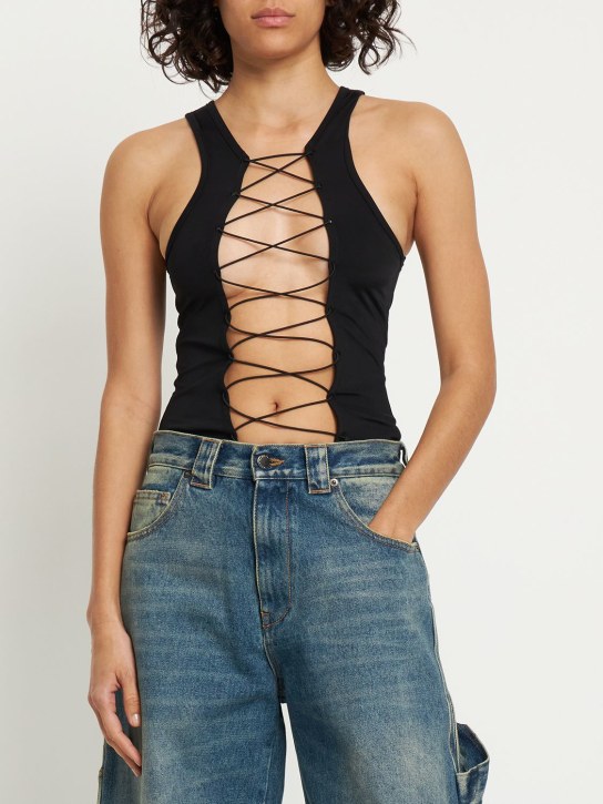 Miaou - Stretch-Jersey-Tanktop „Mystic“