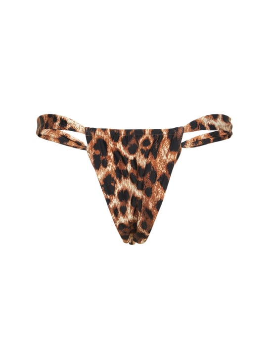 Miaou: Bas de bikini imprimé Bali