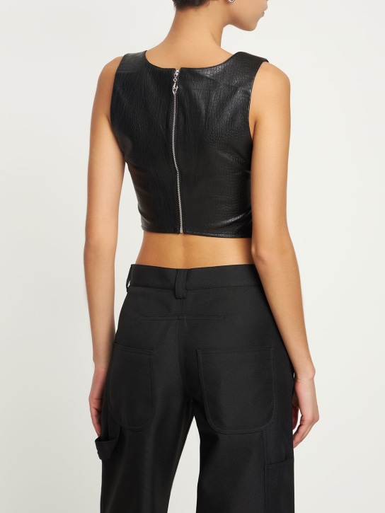 Miaou: Top Campbell in pelle vegana
