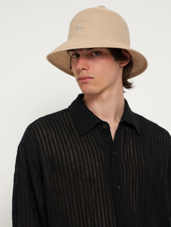 Kangol: Cappello bucket intrecciato