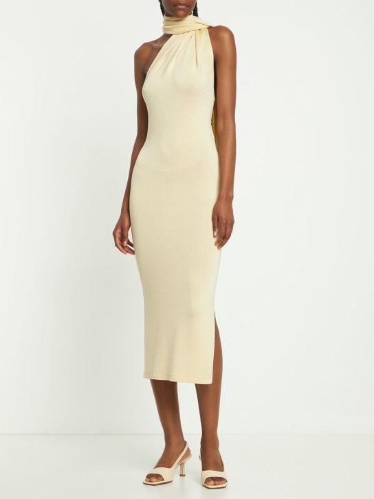 Aya Muse: LVR Exclusive Electra jersey long dress