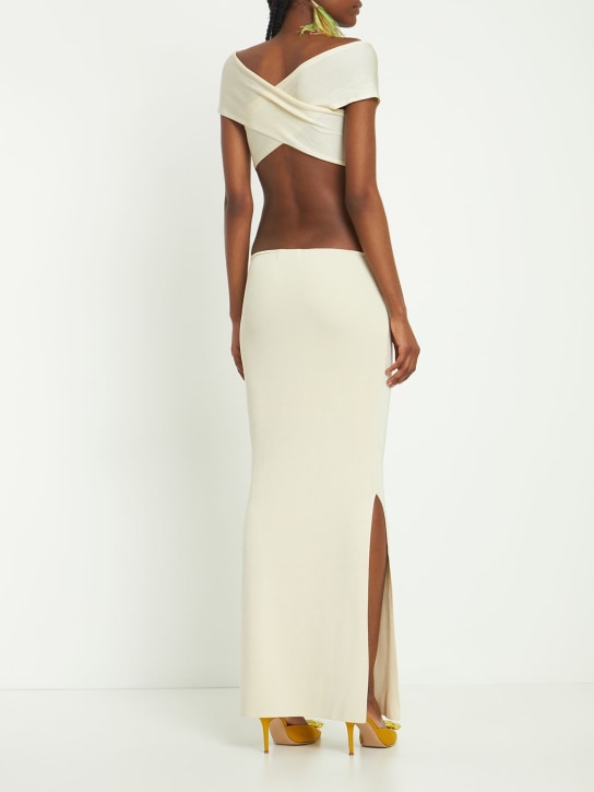 Aya Muse: LVR Exclusive - Robe longue en viscose Plero