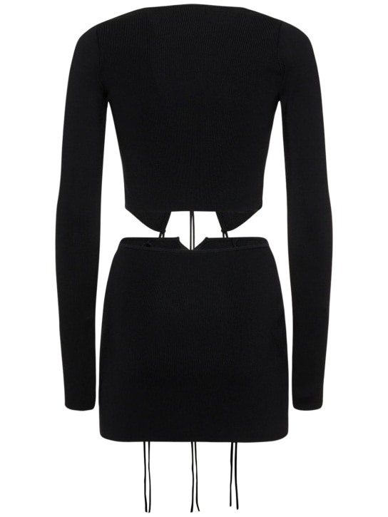 Aya Muse: LVR Exclusive - Robe courte en viscose Cibari