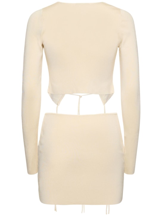 Aya Muse: LVR Exclusive - Robe courte en viscose Cibari