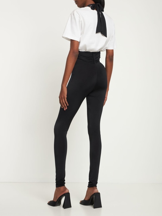 The Attico: Pantaloni skinny Ruby in jersey