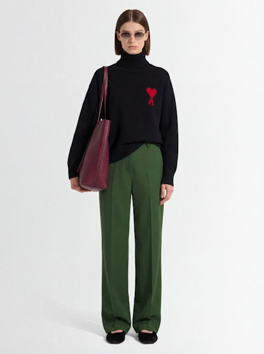 AMI Paris: Pantalones de lana