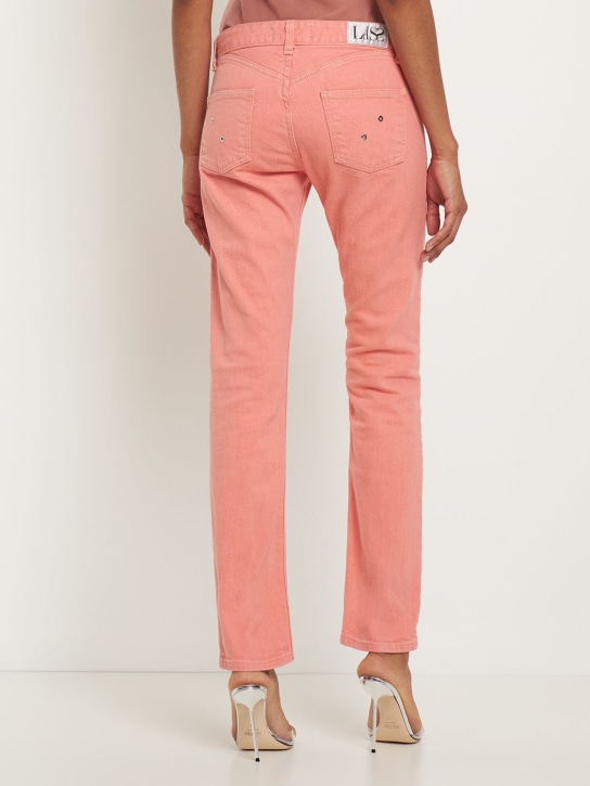 Ludovic de Saint Sernin: Jeans dritti vita bassa in denim