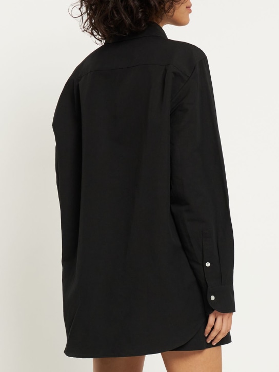 Lido: Chemise manches longues en lin et coton