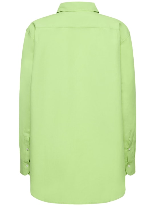 Lido: Chemise manches longues en lin et coton