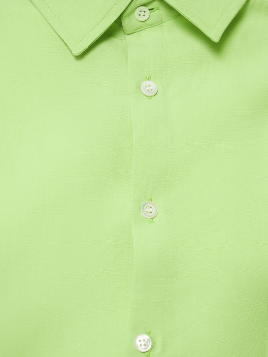 Lido: Chemise manches longues en lin et coton