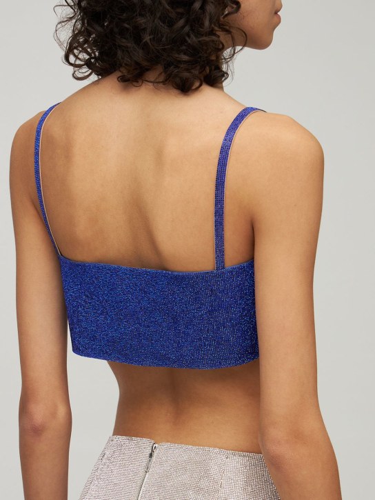 Nué: Crop top Charlotte con decorazioni