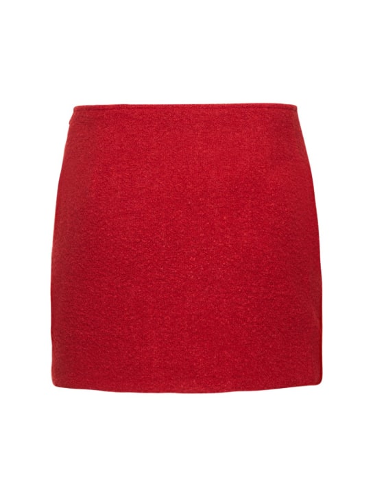 Designers Remix: Alaska wool blend bouclé skort