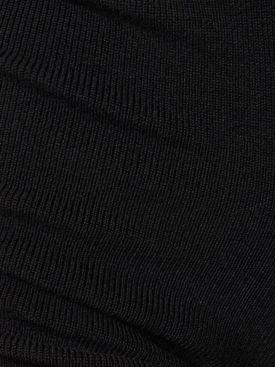 Live The Process: Hochtaillierte Jeans mit weitem Bein „Alba“