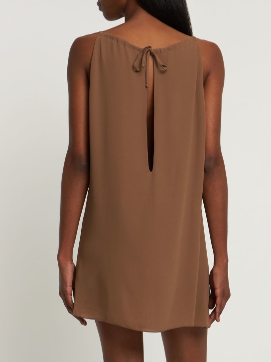 Alex Rivière Studio: Ziggy tech mini halter dress