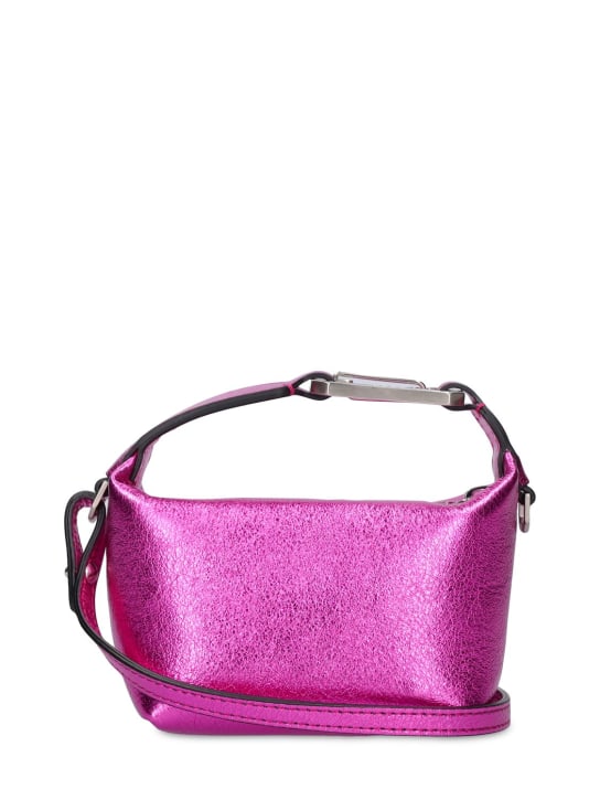 EÉRA: Bolso Tiny Moon de piel laminada