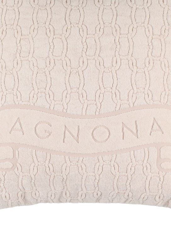 Agnona: Coussin à logo
