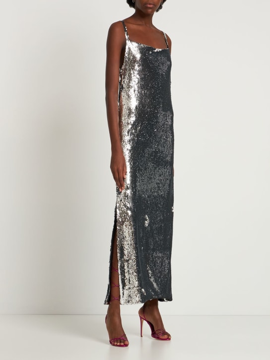 Marques'Almeida - MIDIKLEID MIT PAILLETTEN