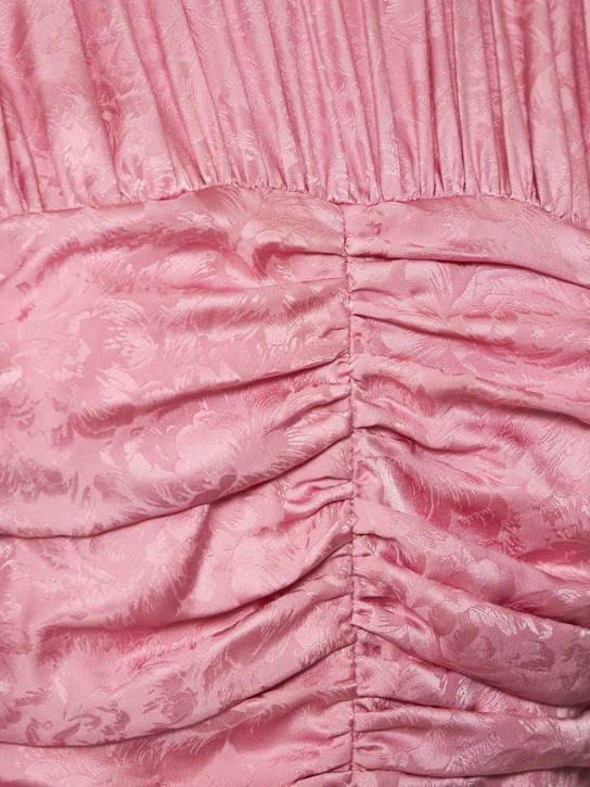 The Garment: Robe courte en soie ruchée Toulouse