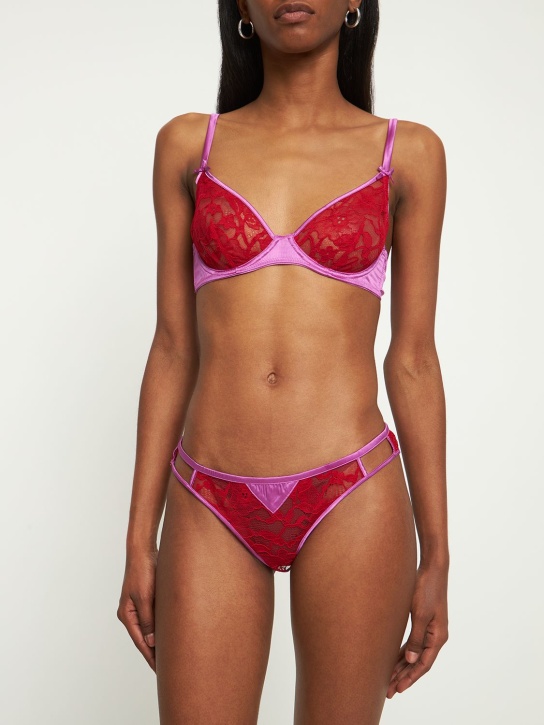 Fleur Du Mal - Soutien-gorge doublé en dentelle Magnolia