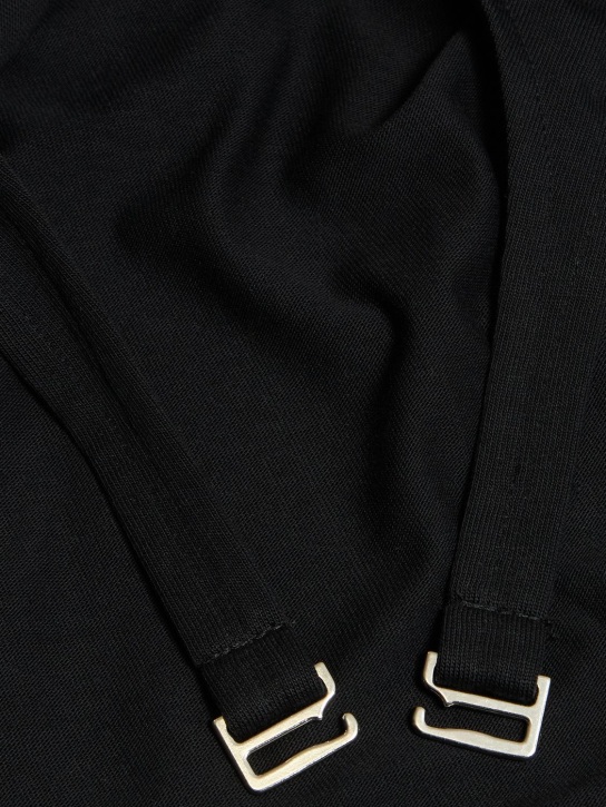 Dion Lee: T-shirt reggicalze in cotone