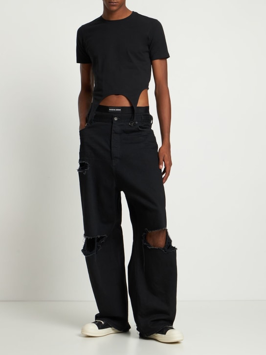 Dion Lee - T-shirt en coton Garter