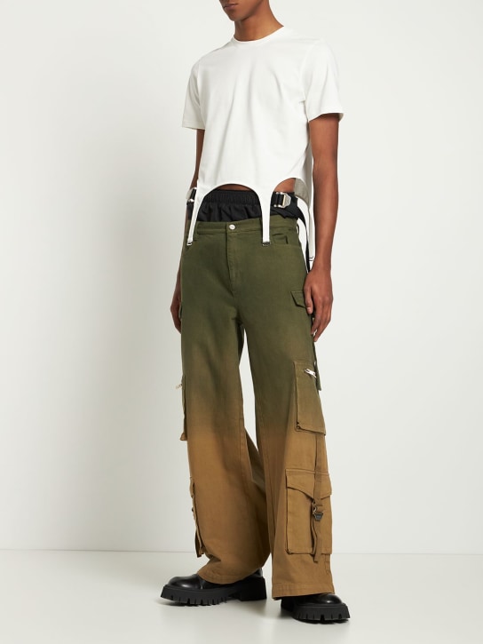 Dion Lee - T-shirt en coton Garter