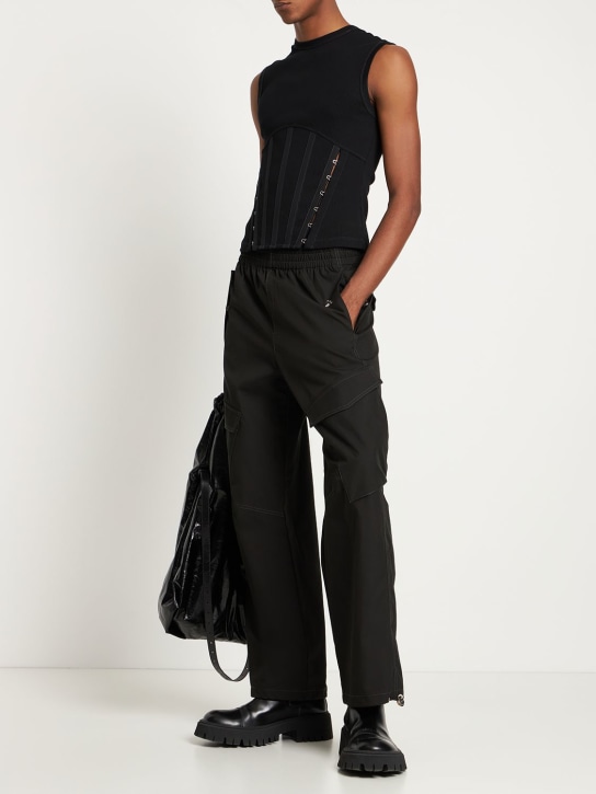 Dion Lee - Pantalon utilitaire en nylon et coton