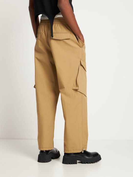 Dion Lee: Cotton & nylon utility pants