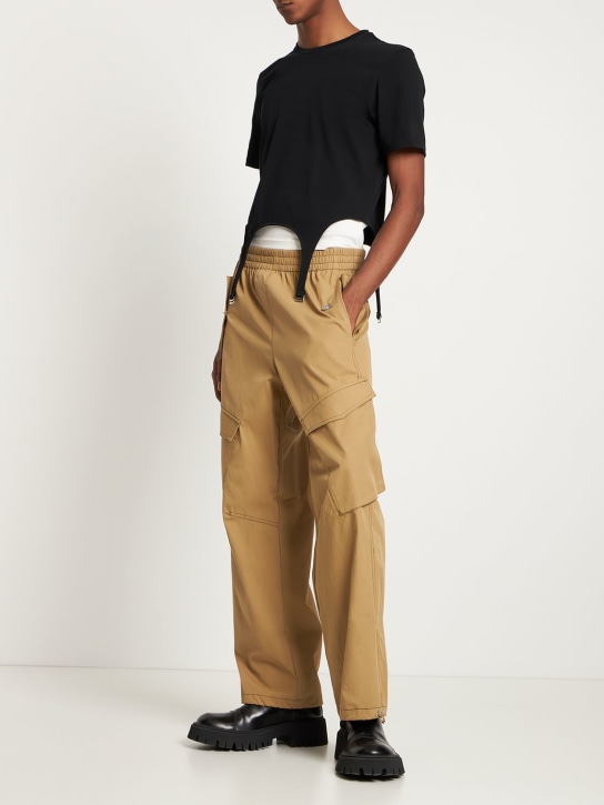 Dion Lee - Pantalon utilitaire en nylon et coton