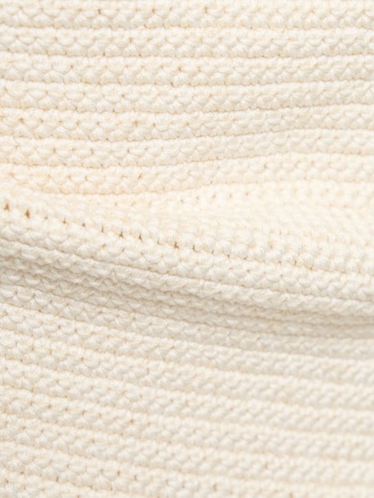 Wandler: Polly organic cotton crochet top