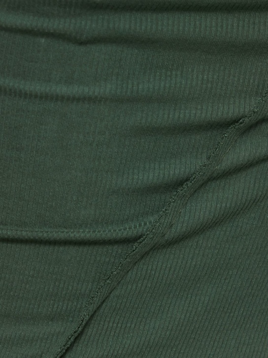 Sami Miro Vintage: Tank top asimmetrico monospalla in jersey