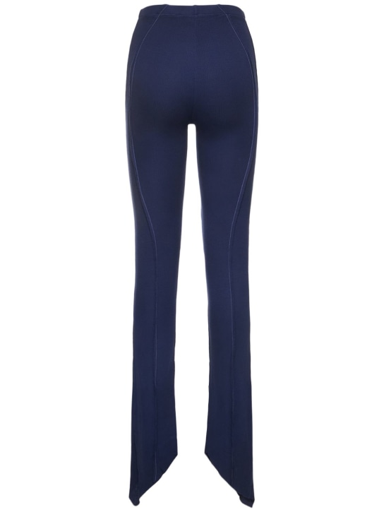 Sami Miro Vintage: Pantaloni in jersey stretch / cuciture