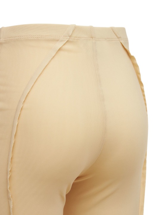 Sami Miro Vintage: Asymmetric mesh pants
