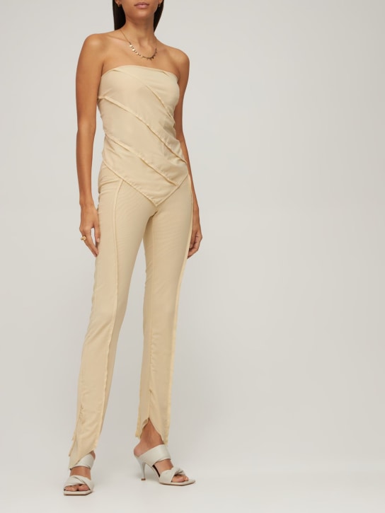 Sami Miro Vintage - Asymmetrische Mesh-Hose