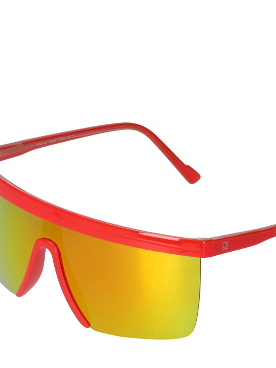 Giuseppe Di Morabito: Lunettes de soleil en acétate avec verres miroir