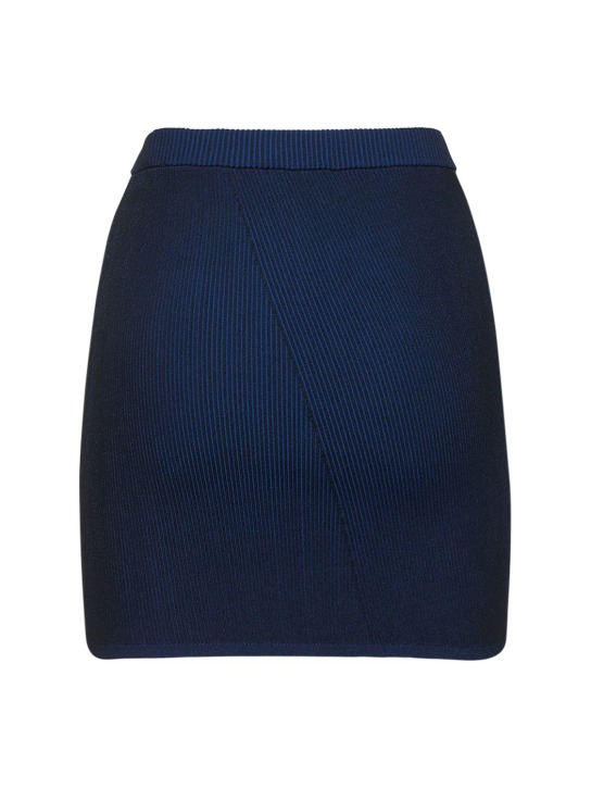 Alix Nyc: Luna fine gauge metallic mini skirt