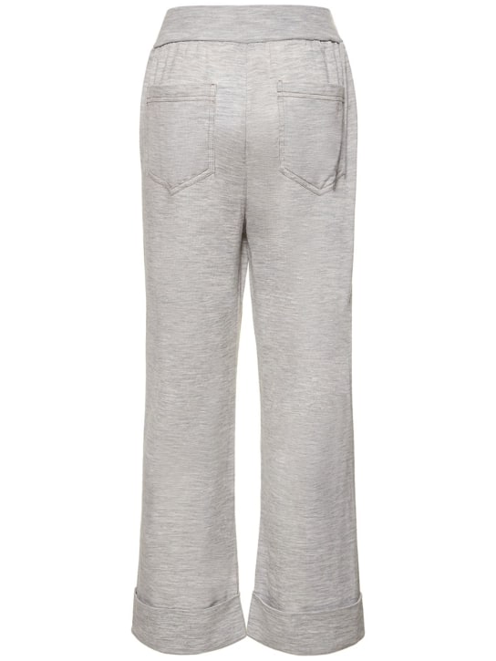 Brunello Cucinelli: Pantalon ample en laine et cachemire