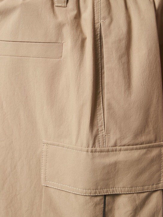 Brunello Cucinelli: Cotton poplin wide cargo pants