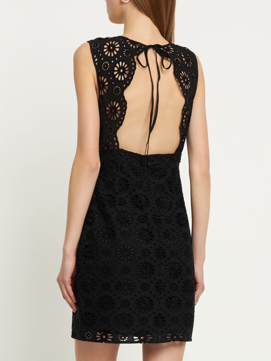 Designers Remix: Sandrine broderie cotton mini dress
