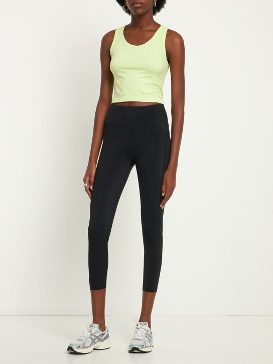 Sweaty Betty - Tank top cropped Athlete senza cuciture