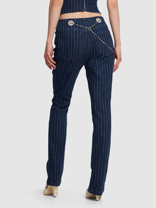 Miaou: Pantalones de denim de algodón