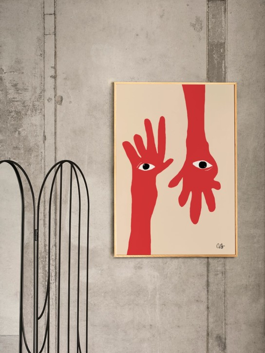 Paper Collective: Affiche Hamsa Hands