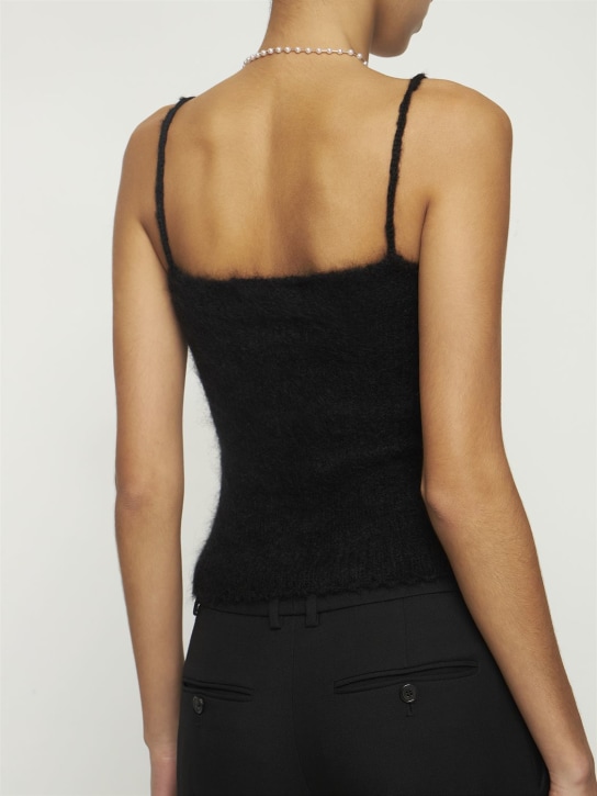 Musier Paris: Top Gracias in maglia con perline