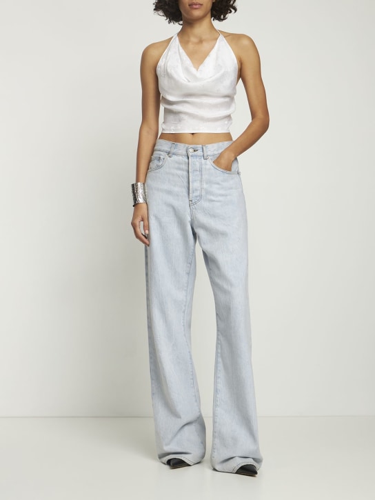 Musier Paris - Top Dani in viscosa con schiena scoperta