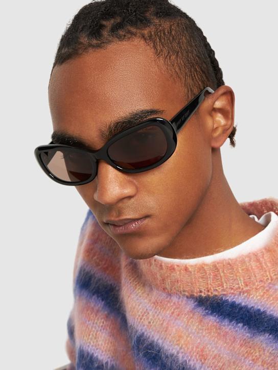 DMY Studios: Lunettes de soleil rondes en acétate Andy