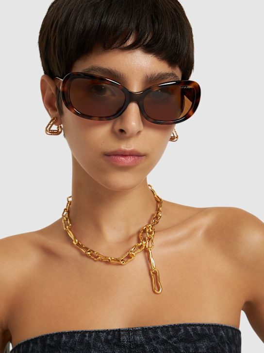 DMY Studios: Lunettes de soleil rondes en acétate Andy