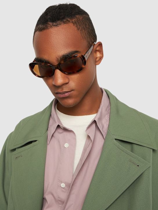 DMY Studios: Lunettes de soleil rondes en acétate Andy
