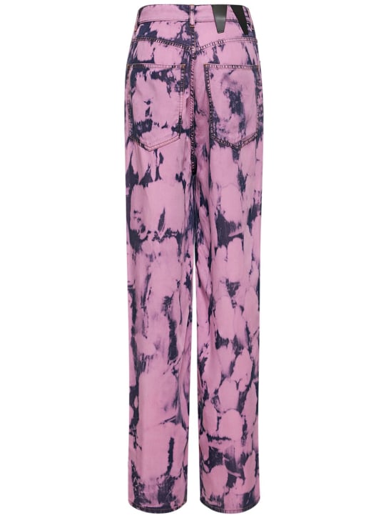 Darkpark: Pantalon large fluide imprimé Alice