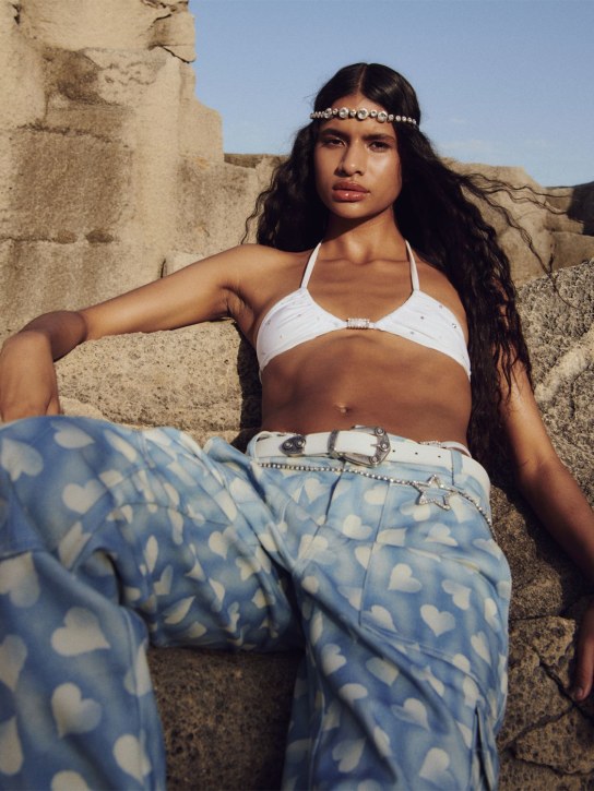 Alessandra Rich: Haut & bas de bikini embellis